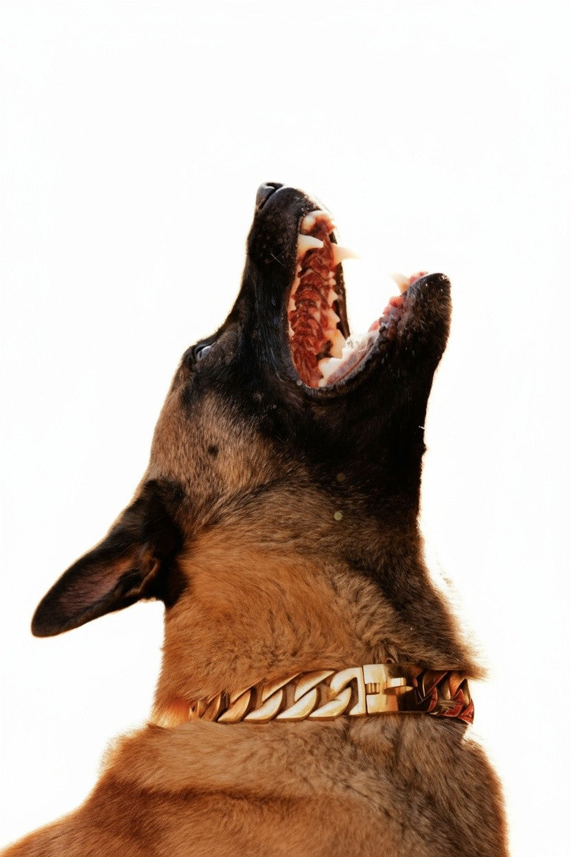 Luxe Pro K9 Gold and Tungsten Collars & Leads