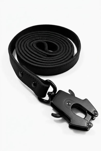 Leather Lead Frog Swivel 6ft