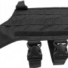 CaliberDog MOLLE Cape Harness Coyote Black Large 32-39"
