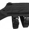 CaliberDog MOLLE Cape Harness Coyote Black Large 32-39"