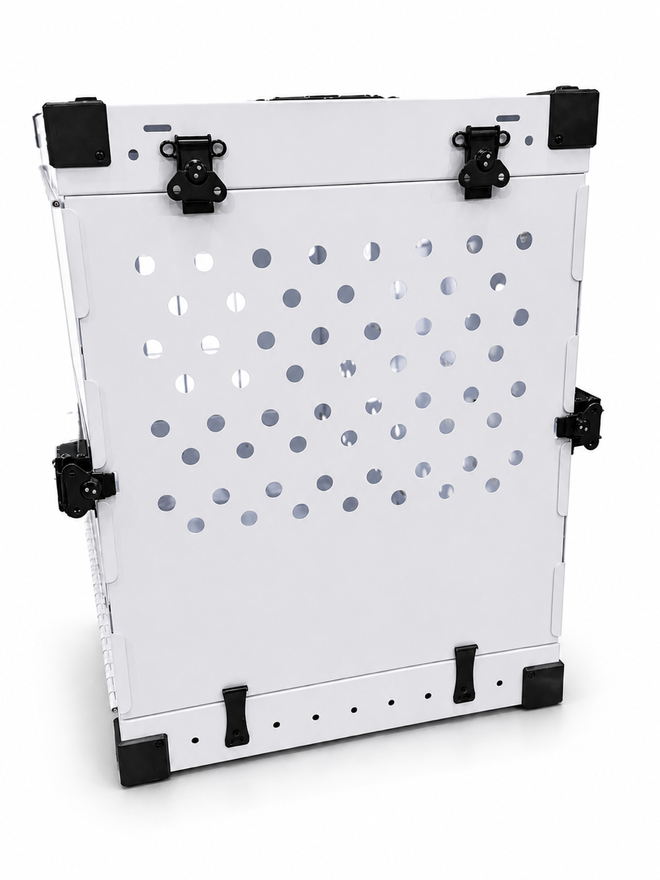 Aluminum Collapsible Dog Crate - Lockable with keys - IATA Compliant