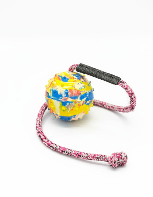Gappay Rubber Ball with Velcro Medium