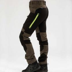 active stretch pants brown women 03