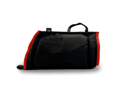 youth sleeve red black