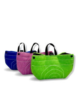 wedges green pink blue m