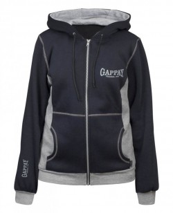 Gappay Womens Relax Sweat Shirt With Hood & Zipper